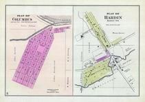 Columbus, Hardin, Allamakee County 1886 Version 3
